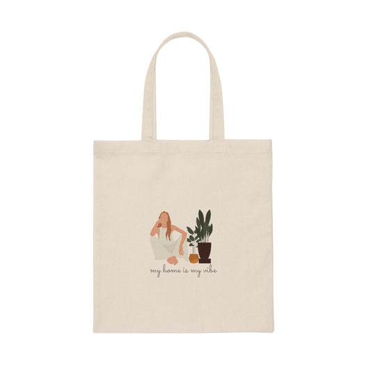 Canvas Tote Bag, Boho, mothers day gifts, cute gift, grocery bag, library bag, homeowner gift, Gifts for her, trendy tote bag