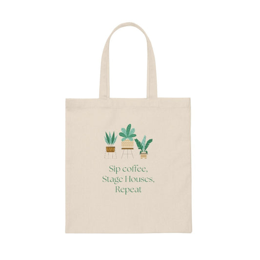 Canvas Tote Bag,plant lover, mothers day gifts,dark cottagecore, plant addict, Gifts for her, cottagecore, cute bag, cottagecore clothes