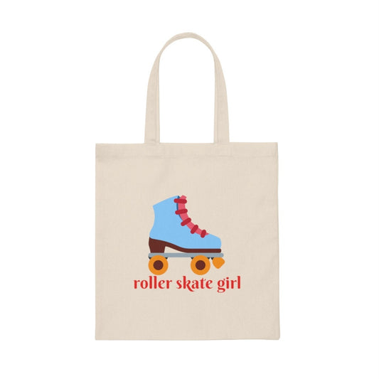 Canvas Tote Bag,skates,mothers day gifts,skate lovers, Gifts for her,roller skates,cute tote bag, Skate accessories, trendy tote bag