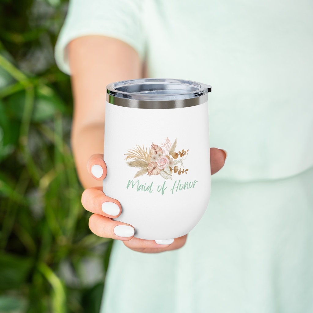 bride Wine Tumbler.Bachelorette party favors tumbler, Bachelorette party favors, Bridesmaid gifts, Bridal Shower Favor ideas.