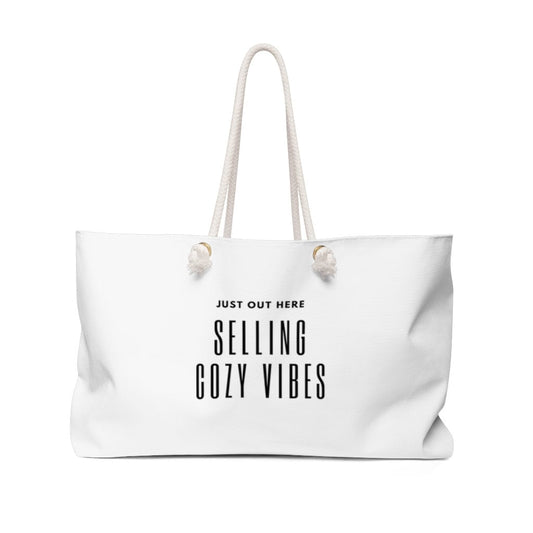 Realtor Weekender Bag, Weekender Travel Tote, Overnight Bag, Travel Bag, Extra Large Tote Bag, Realtor Closing Gift, Gift Basket Gift