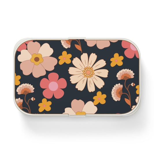 Retro aesthetic Bento lunch box for adult, Lunch Box, Kids bento box, bento box for adults, bento, snack box, cute lunch box, boho