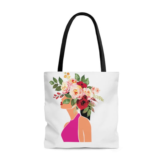 Boho Floral Tote Bag , Bridal Party Favor, Bridal Proposal Box, Halloween, Teacher gift, Floral boho weekender bag, weekend bag, boho