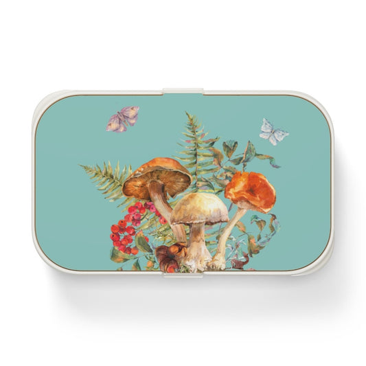 Retro Cottagecore Bento Lunch Box, Lunch box, bento box for adults, snack box, Cottagecore aesthetic, Back to school lunch box