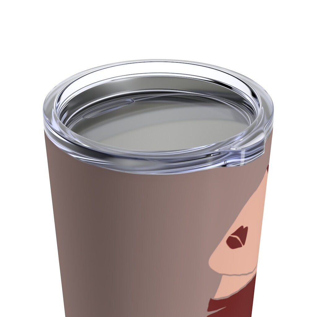 Breast Cancer Survivor Tumbler 20oz, Tumblers, Black owned shop, Boho Bouquet, gifts for friend, neighbor gift