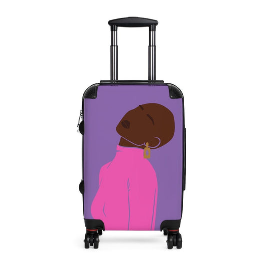 Cancer Survivor Suitcase, Dorm Room Decor, Black Girl Magic, Black Owned Shops, Gifts for her, Summer Gift, Self Care Gift