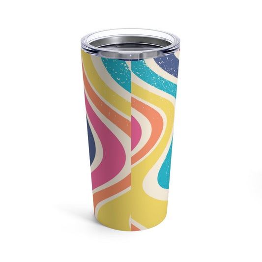 Retro aesthetic Tumbler 20oz, Christmas gift for kids, tumblers, Bridesmaid favors, Black owned shops, drinking vessels
