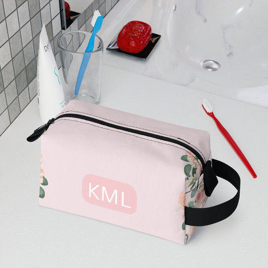 Coquette Toiletry Bag, Make up bag, custom makeup bag, monogram makeup bag, coquette room decor, toiletry bag women, Christmas gift