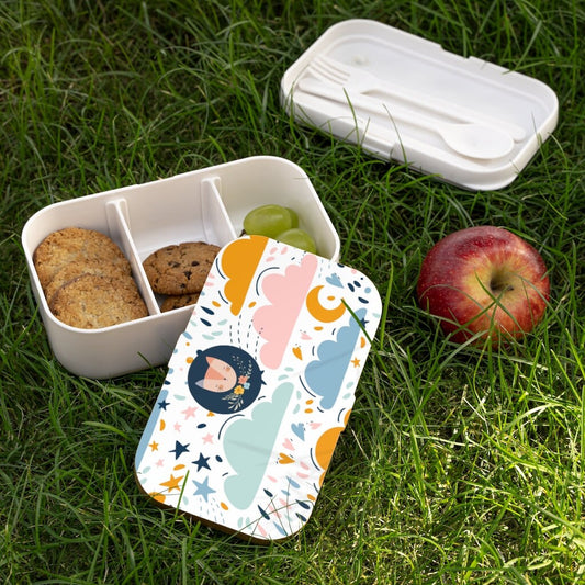 Bento Lunch Box for kids, lunch box, snack box, Black Owned Shops, Granddaughter gifts, Bento box, Cute bento box, woodland animals