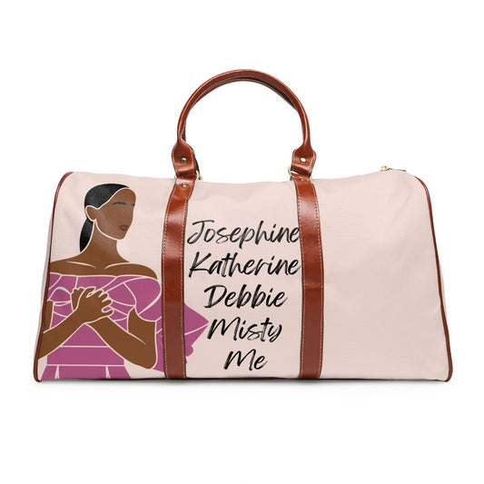 Black Girl Travel Bag, Weekender Bag, Black Girl Magic, Black Owned Shops, African American Dance Teacher Gift, Gift for Best friend