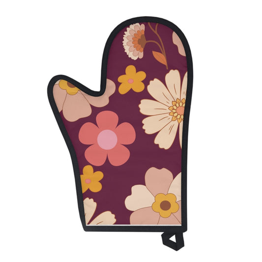 Retro decor Oven Mitt, oven mitts, Eclectic aesthetic, Kitchen oven mitt, kitchen accessories, baking accessories, kitchen gifts for her