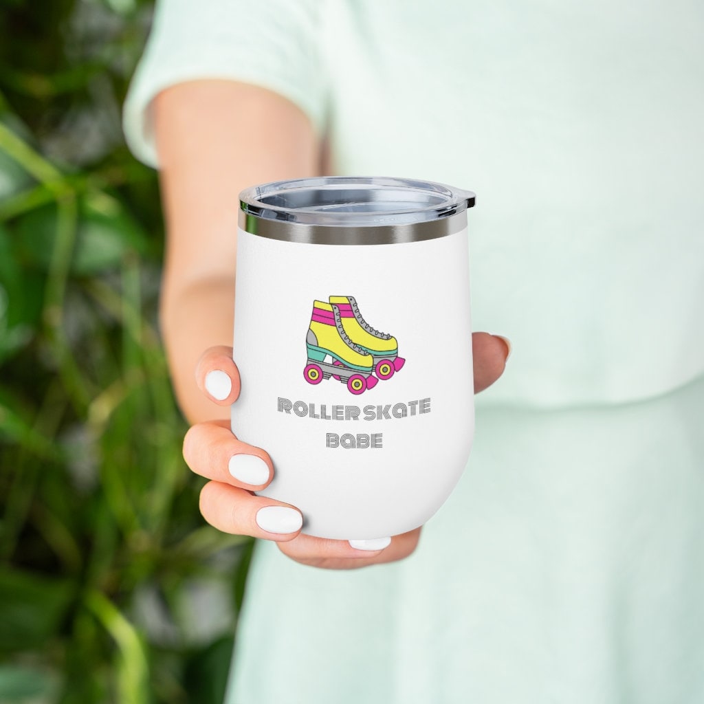 Wine Tumbler, Roller skating, roller skate, Mother’s Day gift for Sisters, roller derby, Roller girl, wine tumbler sayings, Mom gift