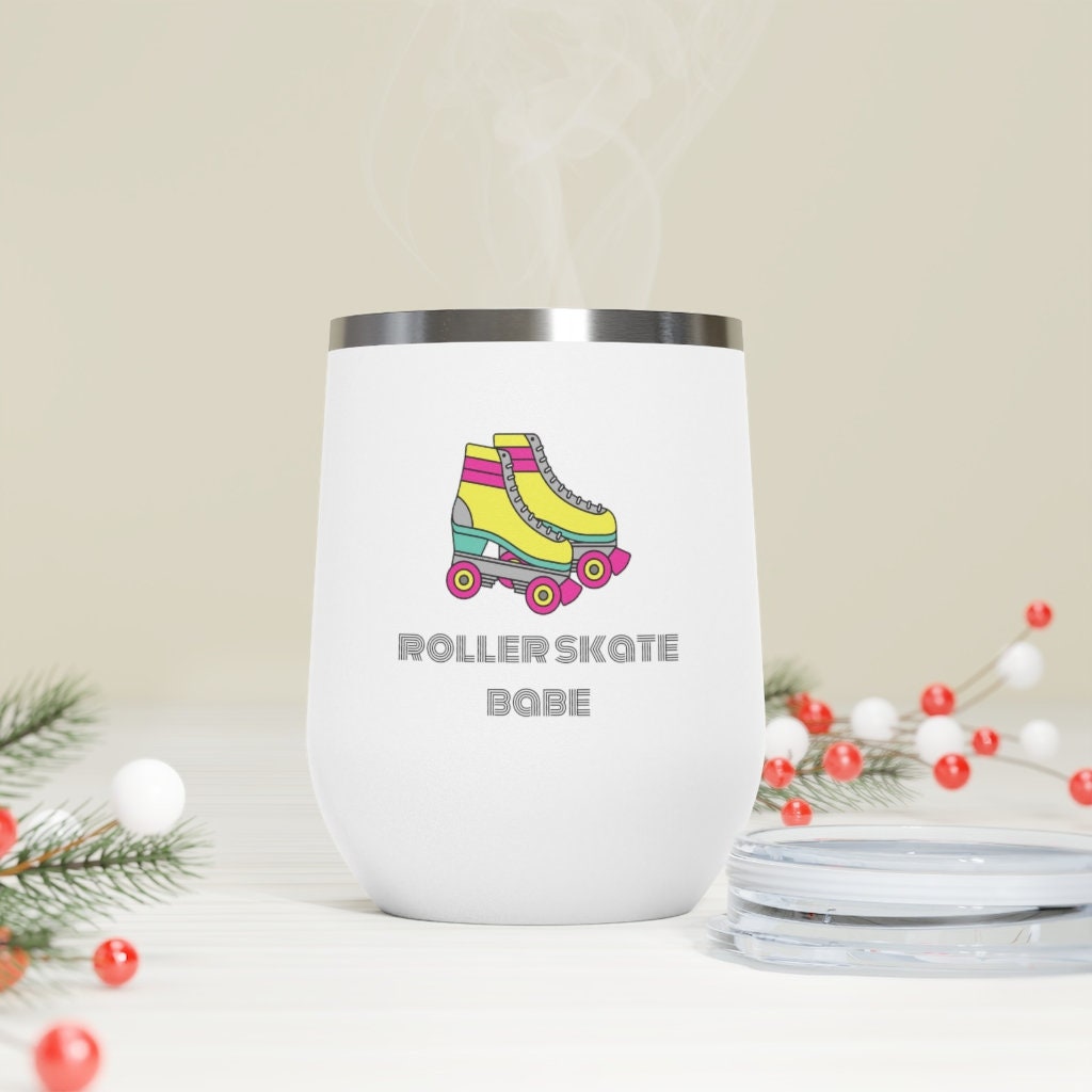 Wine Tumbler, Roller skating, roller skate, Mother’s Day gift for Sisters, roller derby, Roller girl, wine tumbler sayings, Mom gift