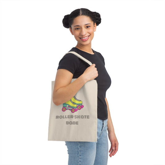 Canvas Tote Bag, skates, mothers day gifts, cute gift, skate lovers, Gifts for her, trendy tote bag. cute bag. girl skaters