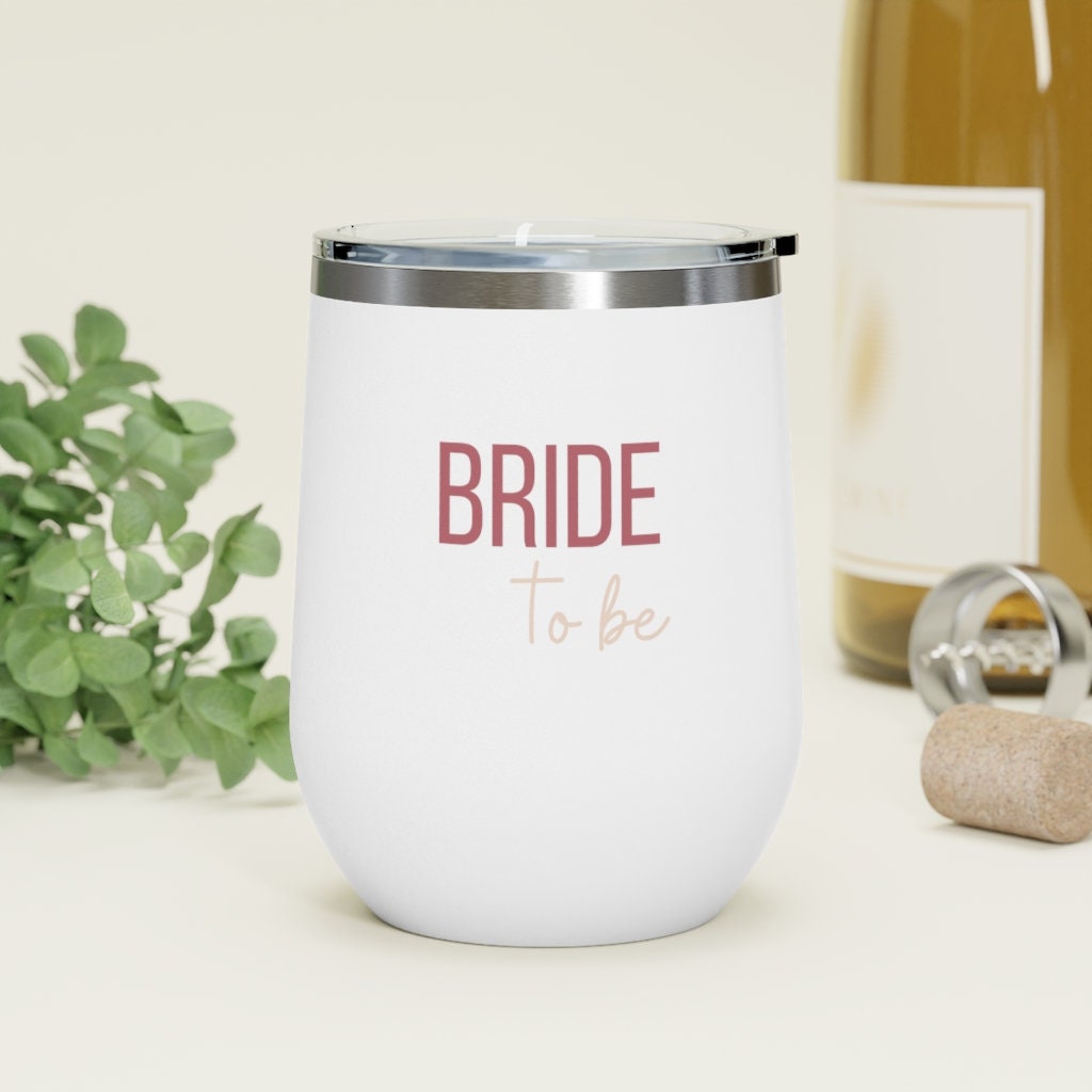 Bride Wine Tumbler. Boho Bridal Shower, Bachelorette party favors tumbler, Bachelorette party favors, Bridesmaid gifts, Bridal Shower Favo