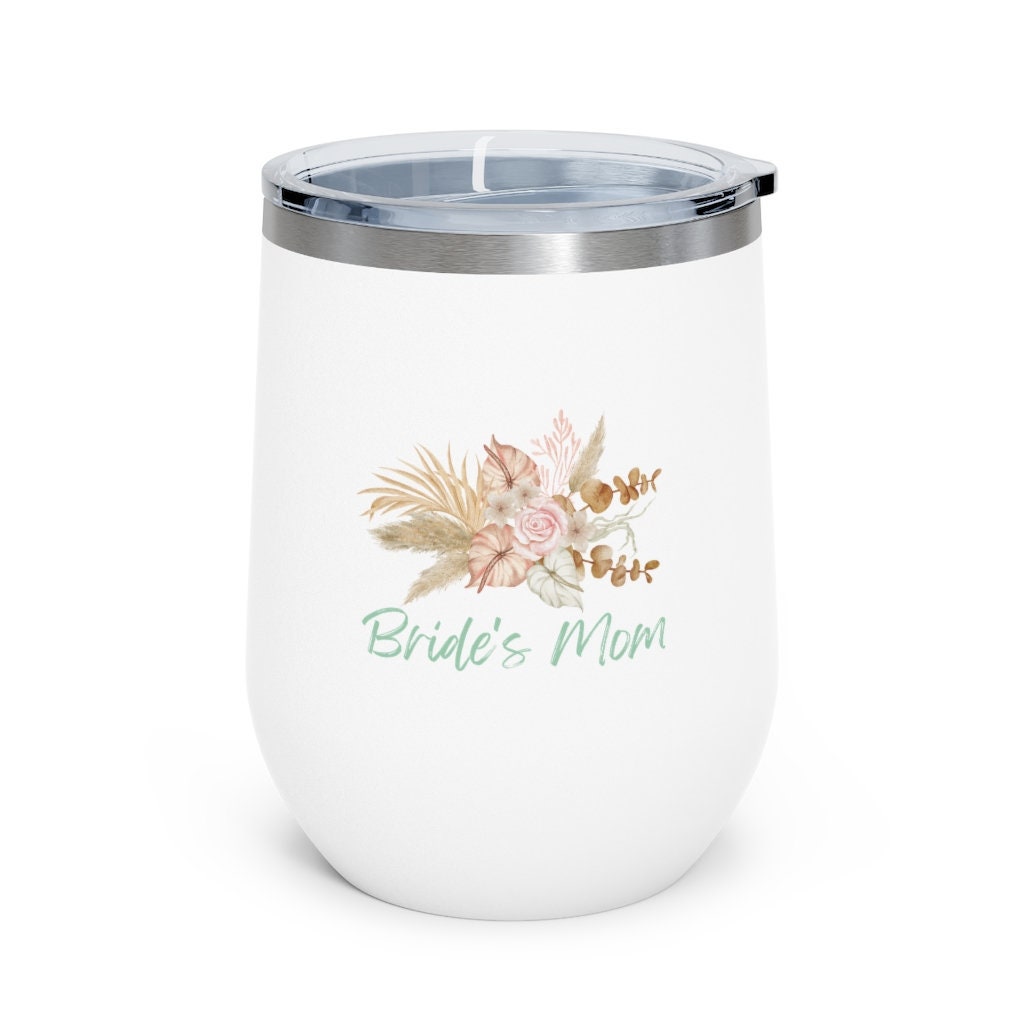 Bride Wine Tumbler.  Bachelorette party favors tumbler, Bachelorette party favors, Bridesmaid gifts, Bridal Shower Favor ideas. Mom of Bride