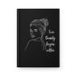 Dark academia reading journal, junk Journal, Gratitude Journal, Weightloss journal, prayer journal, food journal, Mental Health, line art