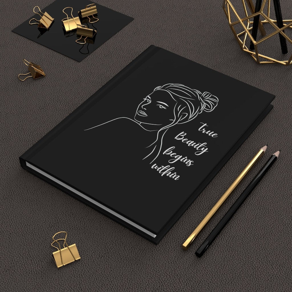Dark academia reading journal, junk Journal, Gratitude Journal, Weightloss journal, prayer journal, food journal, Mental Health, line art