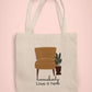 Dorm room decor tote bag, Real Estate gift, cute gift, grocery bag, library bag, Gifts for her, indie room decor, back to school