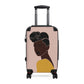 Suitcase, Boho, Room Decor, Black Girl Magic, Black Owned Shops, Gifts for her, Summer Gift, Self Care Gift, Black Girl Luggage
