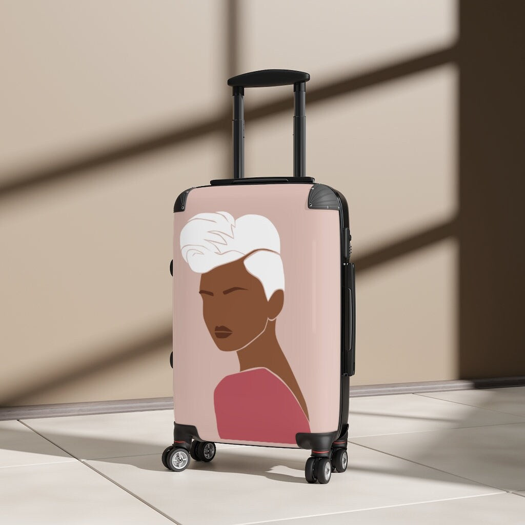 Suitcase, Boho, Room Decor, Black Girl Magic, Black Owned Shops, Gifts for her, Summer Gift, Self Care Gift, Gift for Grandma