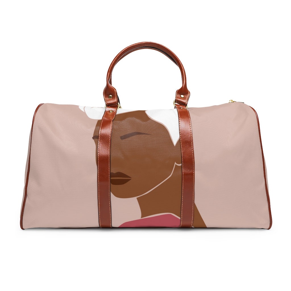 Black Girl Travel Bag, Weekender Bag, Black Girl Magic, Black Owned Shops, African American Teacher Gift, Self Care Kit