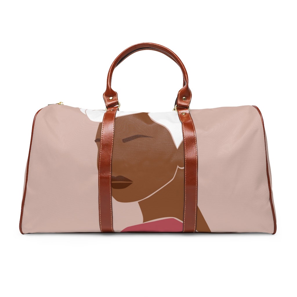 Black Girl Travel Bag, Weekender Bag, Black Girl Magic, Black Owned Shops, African American Teacher Gift, Self Care Kit