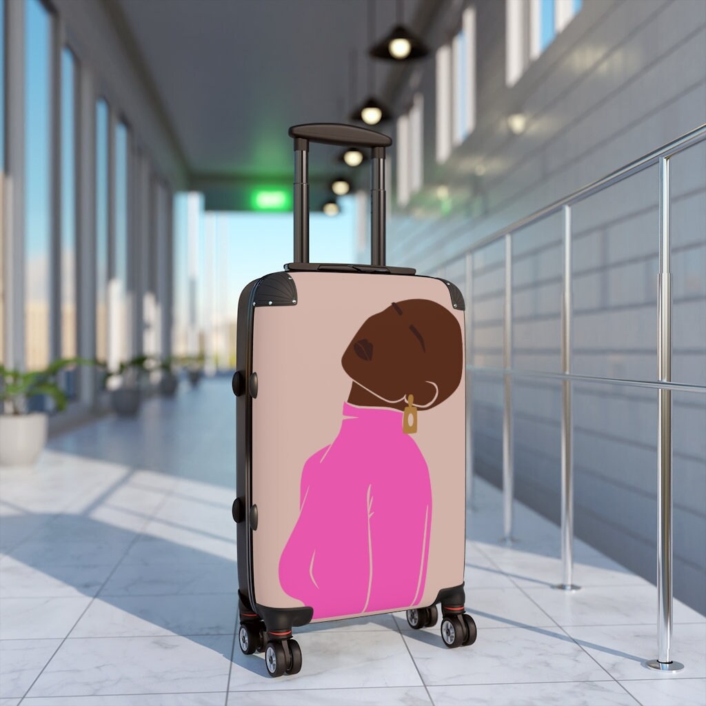 Suitcase, Boho, Room Decor, Black Girl Magic, Black Owned Shops, Gifts for her, Summer Gift, Self Care Gift