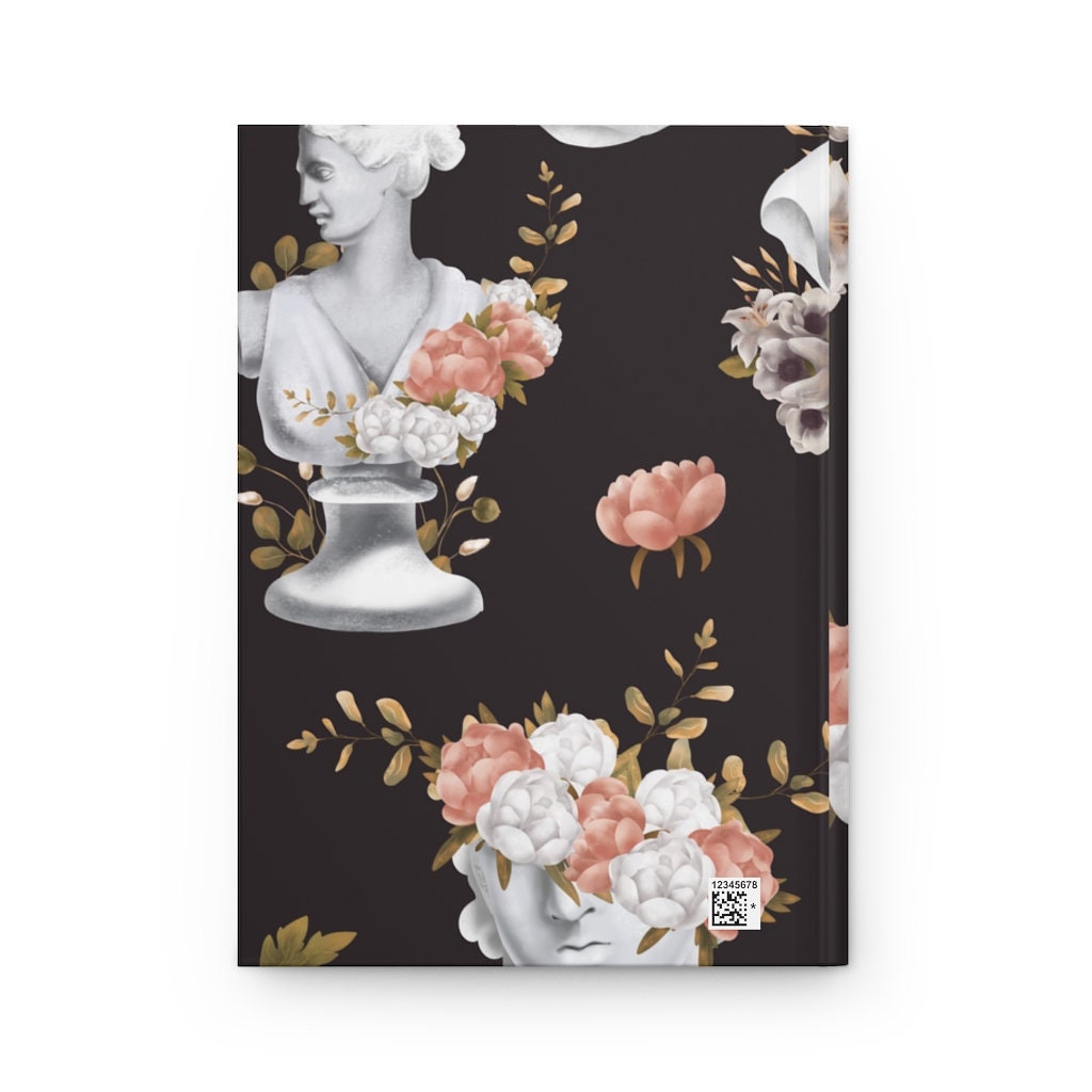Dark Academia Self Care Journal, Gratitude Journal, Prayer journal, travel journal,  Dream journal,, Mental health. hardcover journal,
