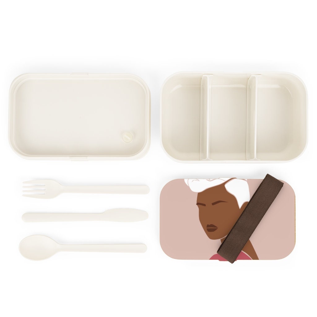 Black Girl Magic Bento Lunch Box, Lunch box, bento box for adults, bento, snack box, Black Owned Shops, African American Grandma gift