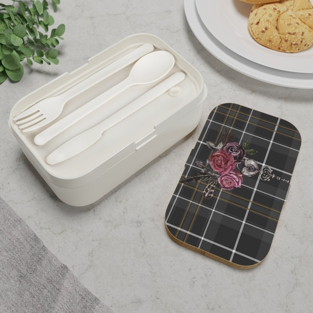 Dark Academia Bento Lunch Box, Lunch box, bento box for adults, bento, snack box, Dark Acdemia aesthetic, Goblincore aesthetic