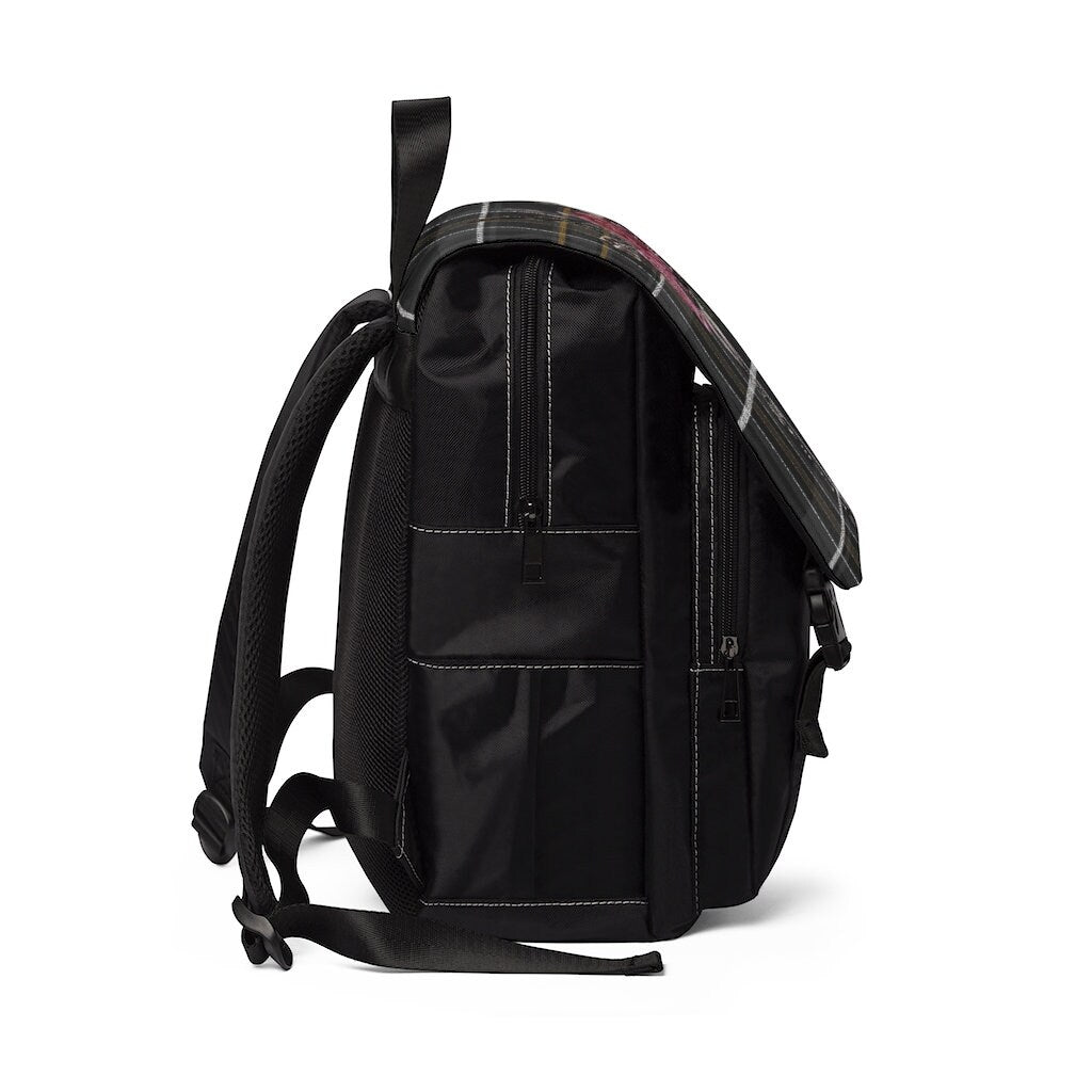 Dark Academia Casual Shoulder Backpack, Travel Backpack, canvas backpack, cute backpack, Goblincore aesthetic, Dark Academia aesthetic