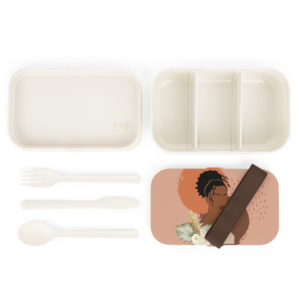Black Girl Magic Bento Lunch Box,Lunch box, bento box for adults, bento, snack box, Black Owned Shops, African American Grandma gift