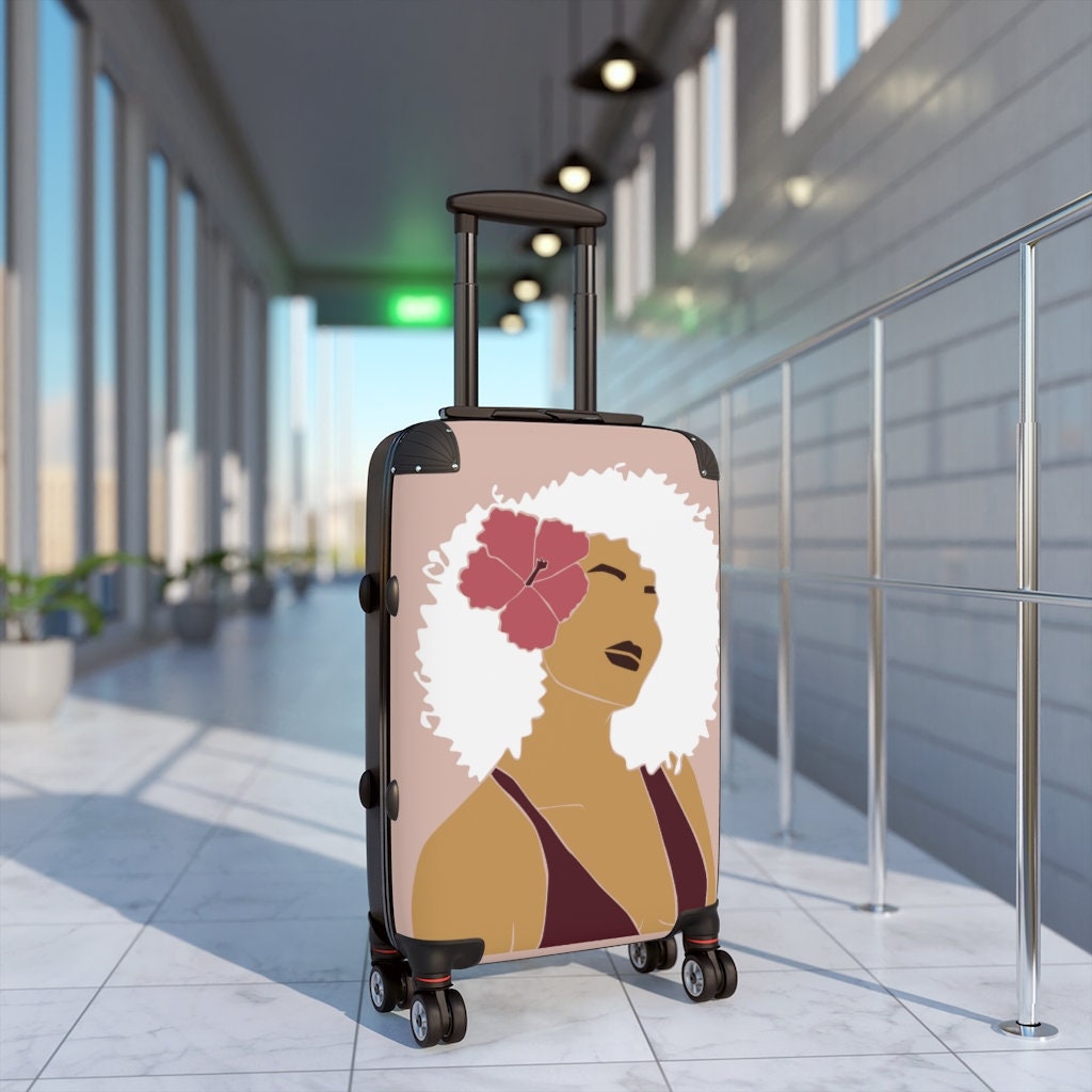 Suitcase, Boho, Black Girl Magic, Black Owned Shops, Gifts for her, Hispanic Gifts, Hispanic, gifts for Grandma