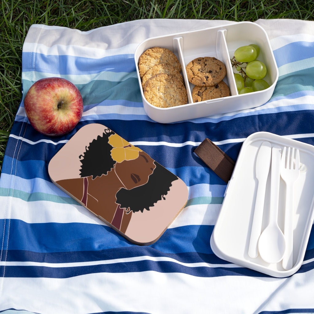 self care gift box,Black Girl Magic Bento Lunch Box,Lunch box, bento box for adults, bento, Black Owned Shops, African American Grandma gift