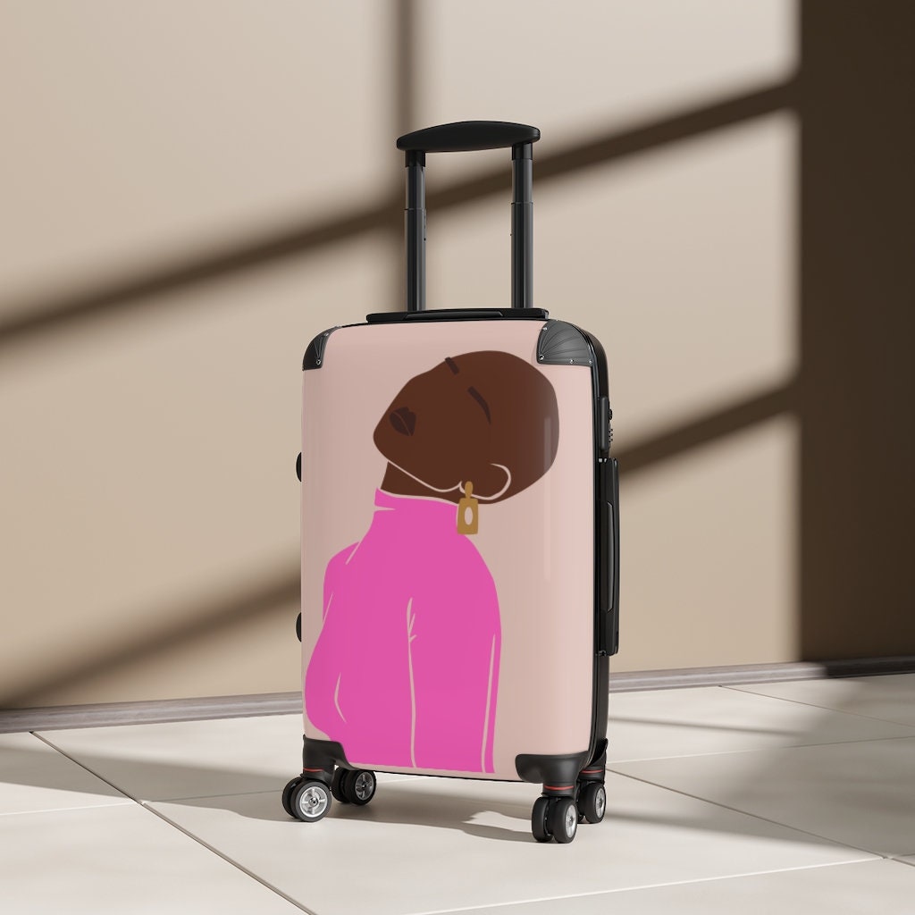 Suitcase, Boho, Room Decor, Black Girl Magic, Black Owned Shops, Gifts for her, Summer Gift, Self Care Gift
