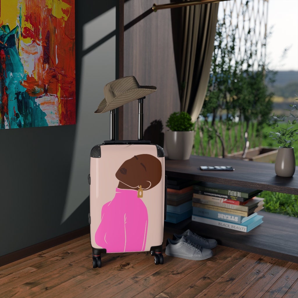 Suitcase, Boho, Room Decor, Black Girl Magic, Black Owned Shops, Gifts for her, Summer Gift, Self Care Gift