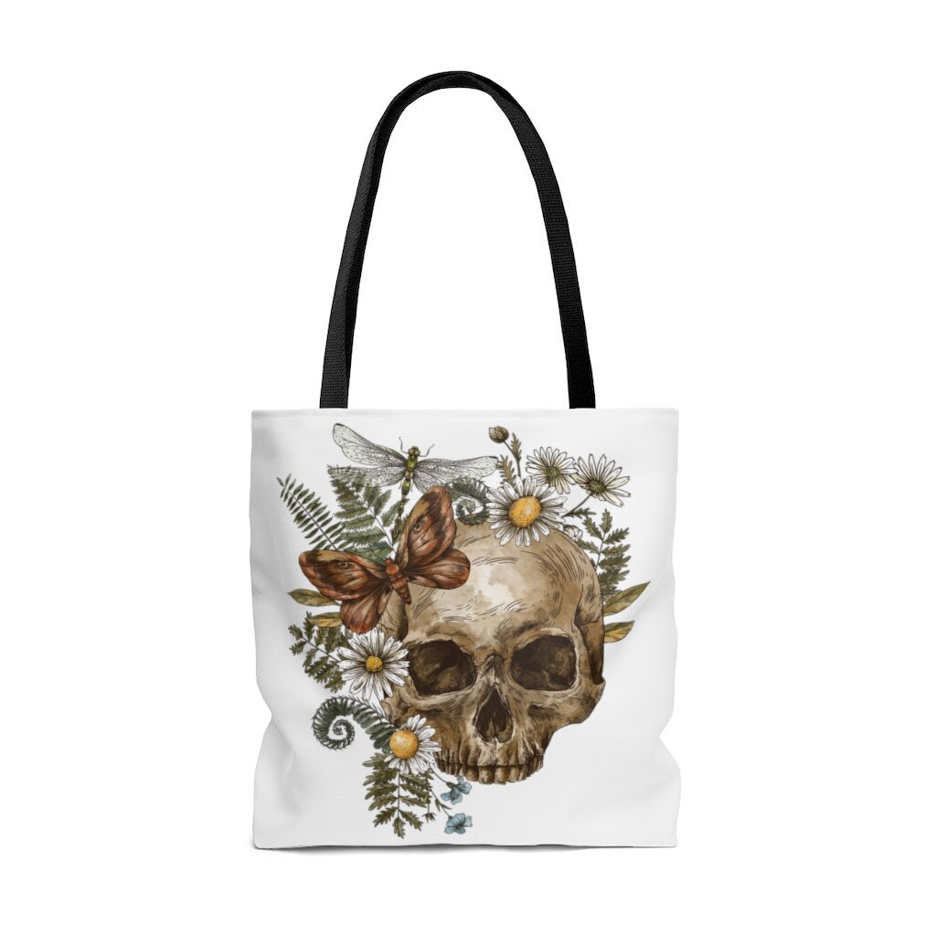 Dark Academia aesthetic,Goblincore Tote Bag , Halloween Tote Bag, Halloween Treat Bags, Halloween, Goblincore aesthetic, Goblincore clothing