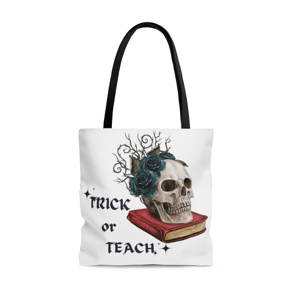 Goblincore Tote Bag , Halloween Tote Bag, Halloween Treat Bags, Halloween, Teacher gift, Goblincore Aesthetic, Goblincore clothing
