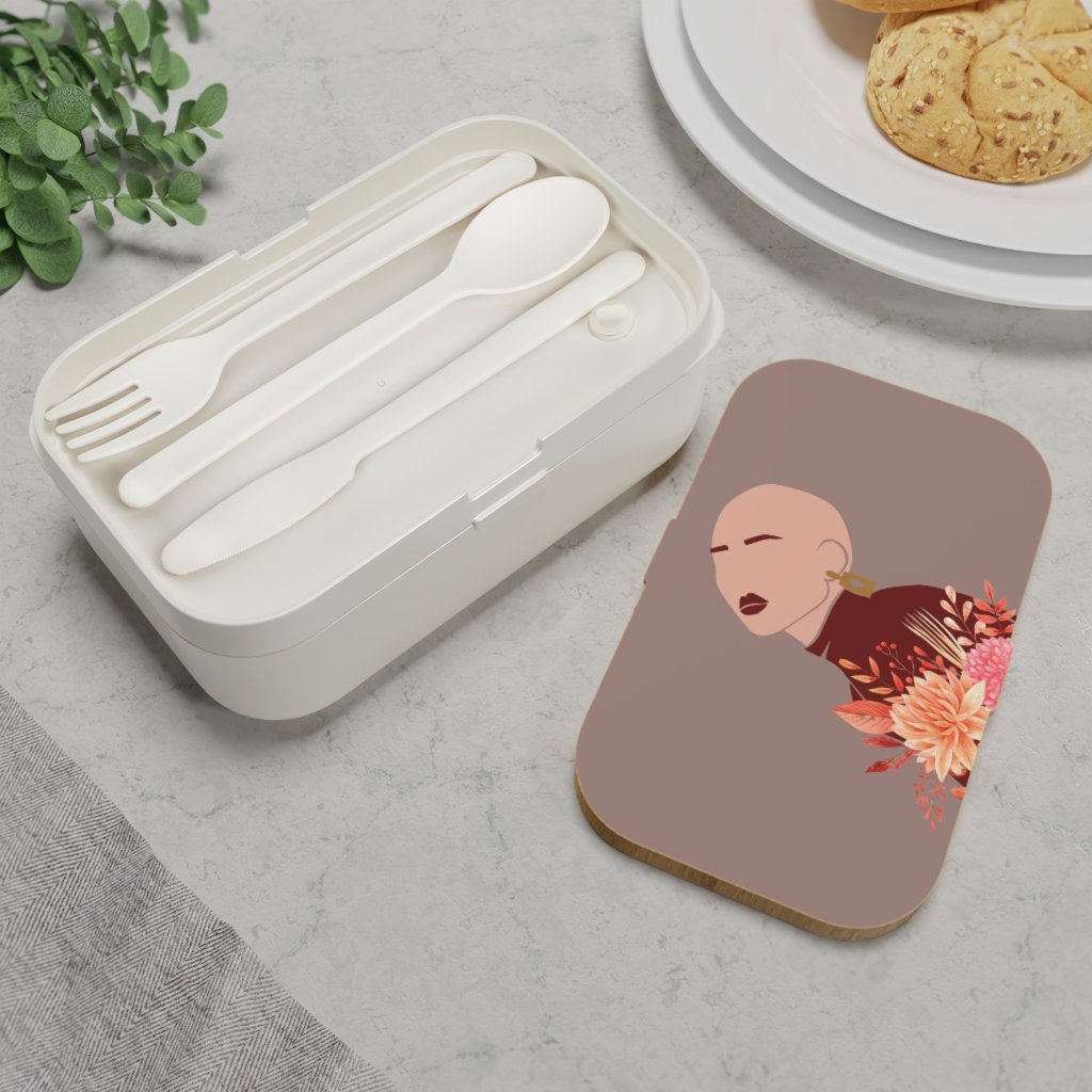 Breast Cancer Survivor Bento lunch box for adult, Lunch Box, Lunch box, bento box for adults, bento, snack box,  cute lunch box, boho