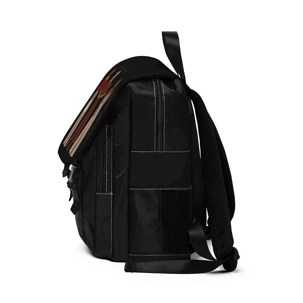 Black Girl Shoulder Backpack, Back to school, Black Girl Magic, Black Owned Shops, African American Teacher Gift, Self Care Kit