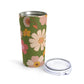 Floral 20oz Tumbler, Boho tumblers, Black owned shop, Bridesmaid tumblers,Bride Tumbler,  Christmas gift