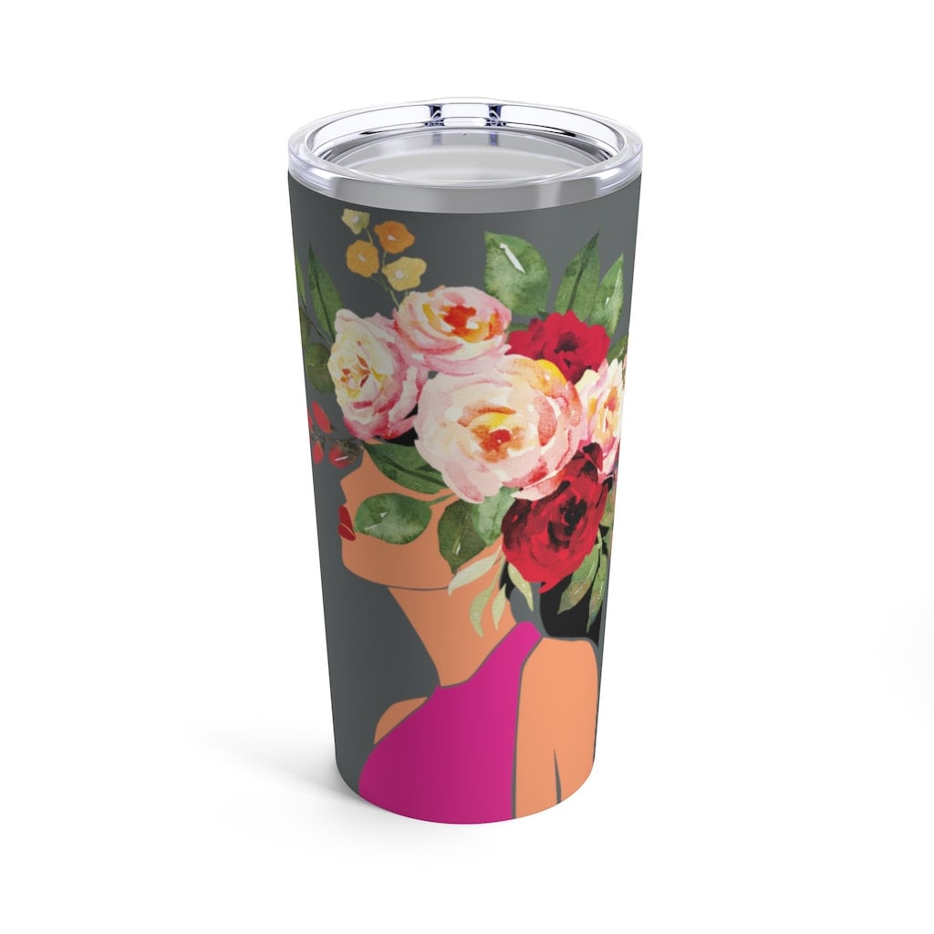 Boho Art Tumbler 20oz, Bridal party tumblers, Black owned shop, Boho, Bridal Party Favor, Christmas gift