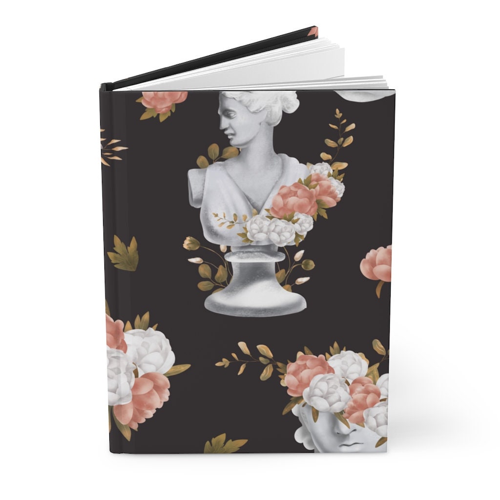 Dark Academia Self Care Journal, Gratitude Journal, Prayer journal, travel journal,  Dream journal,, Mental health. hardcover journal,