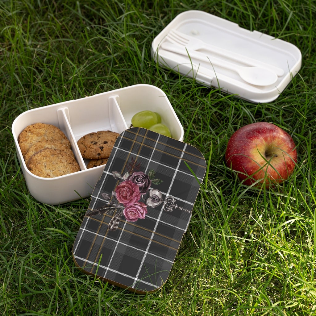 Dark Academia Bento Lunch Box, Lunch box, bento box for adults, bento, snack box, Dark Acdemia aesthetic, Goblincore aesthetic
