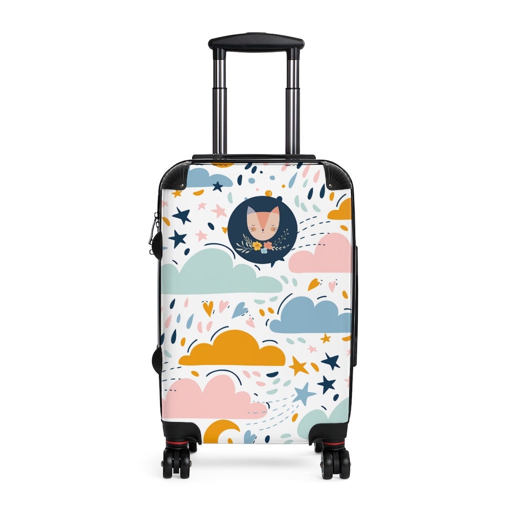 Retro Suitcase, Gifts for Travelers Luggage, Black Owned Shops, Gifts for her, Carry on Bag, Personalized Gift, Teenagers, Christmas Gifts