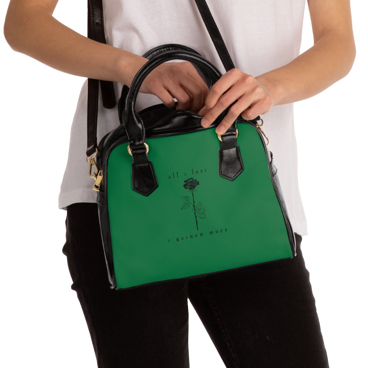 Dark Academia Shoulder Handbag, Dark Academia clothing, crossbody bag, Gift for her, teenagers, shoulder bag for women, Christmas gift