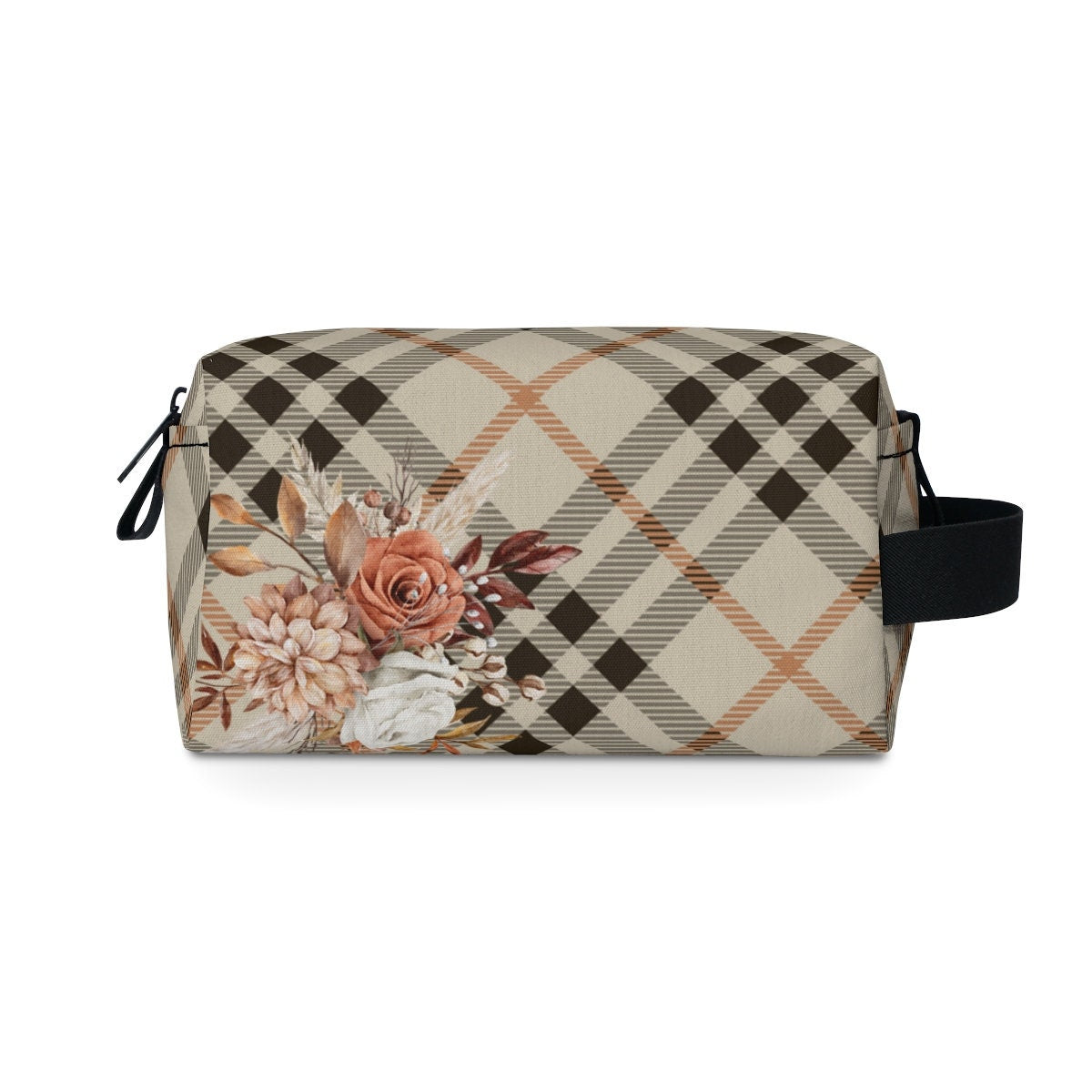Dark Academia Toiletry Bag, Make up bag, custom makeup bag, monogram makeup bag, small makeup bag, toiletry bag women, Christmas gift