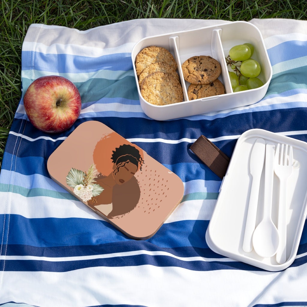 Black Girl Magic Bento Lunch Box,Lunch box, bento box for adults, bento, snack box, Black Owned Shops, African American Grandma gift