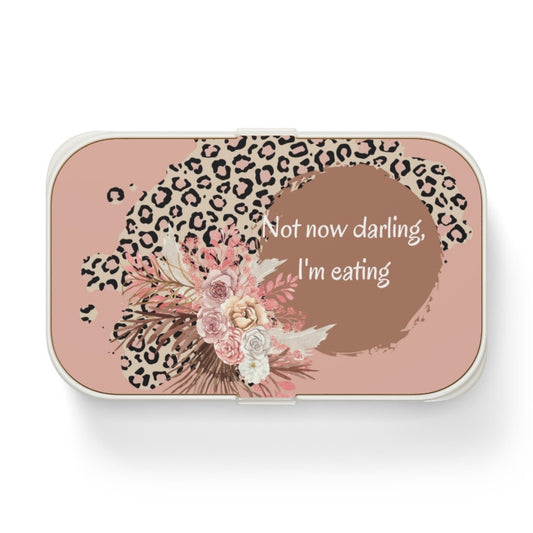 Leopard print Boho Chic Bento Lunch Box, Lunch box, bento box for adults, bento, snack box, Boho Chic aesthetic